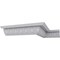 Ekena Millwork 5 1/8"H x 6"P x 7 7/8"F x 94 1/2"L, (3 3/8" Repeat), Egg and Dart Crown Moulding MLD05X06X07EG - alternate 8